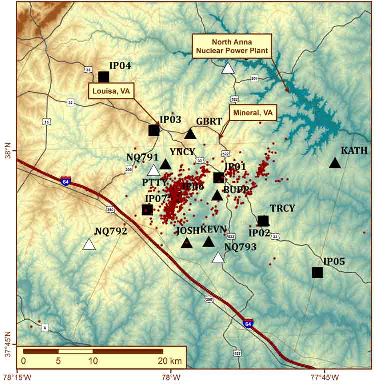 Mineral Virginia Earthquake, Washington DC Earthquake, August 2011 Earthquake